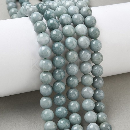 Natural Myanmar Jadeite Beads Strands G-B099-C07-04-1