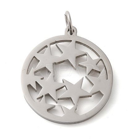 Non-Tarnish 304 Stainless Steel Pendants STAS-C086-05L-P-1