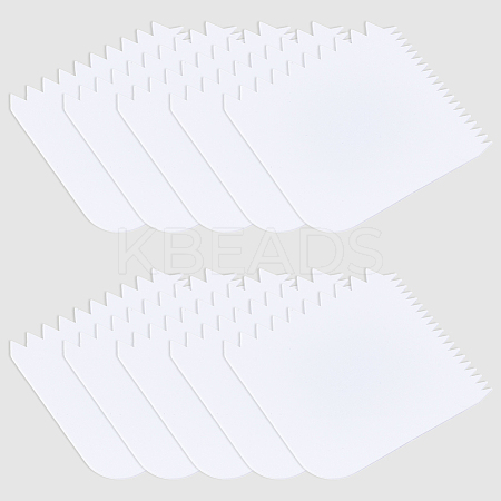 PP Plastic Scraper AJEW-WH0348-618-1