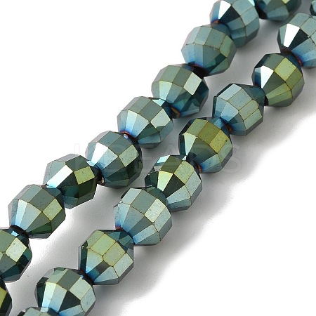 Electroplated Synthetic Non-magnetic Hematite Beads Strands G-I364-L01-06-1