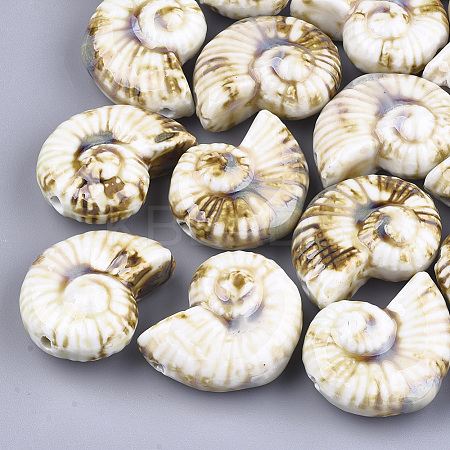 Handmade Porcelain Beads LS-PORC-S498-32F-1