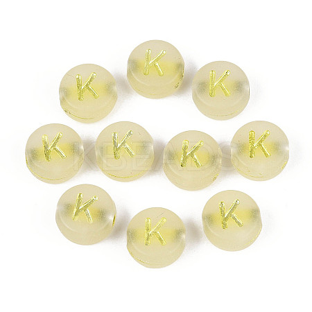 Luminous Frosted Acrylic Beads FACR-T008-02K-1