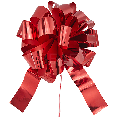 Plastic Flower Pull Bows FIND-WH20030-06H-1