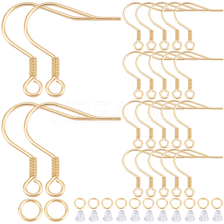 150Pcs 304 Stainless Steel Earring Hooks STAS-SP0001-38-1