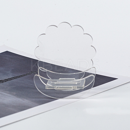 Acrylic Craft Blank Photo Frame Stand ZXFQ-PW0001-078C-1
