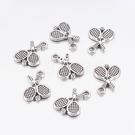 Tibetan Style Zinc Alloy Pendants TIBEP-R334-135AS-RS-1