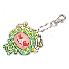 DIY Constellations Pattern Cartoon Keychain Diamond Painting Kits ZODI-PW0001-107G-1
