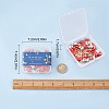 24Pcs 4 Styles Alloy Enamel Pendants ENAM-SC0002-17-7
