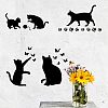 PET Hollow out Drawing Painting Stencils Sets for Kids Teen Boys Girls DIY-WH0172-741-7