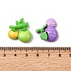 Opaque Resin Cabochons RESI-K046-07-3