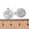 Non-Tarnish 304 Stainless Steel Charms STAS-Q303-09P-3