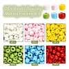 540Pcs 6 Colors 6/0 Glass Seed Beads SEED-YW0001-88-2