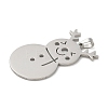 Christmas Theme 304 Stainless Steel Pendants STAS-Q005-01P-02-2