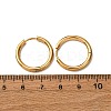 304 Stainless Steel Hoop Earrings EJEW-D331-09G-3
