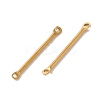 Ion Plating(IP) 304 Stainless Steel Connector Charms STAS-Q323-04E-G-2