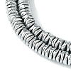 Electroplated Synthetic Non-Magnetic Hematite Beads Strands G-H020-M01-12-3