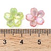 Transparent ABS Plastic Beads Cap FIND-B043-01-3