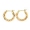 Brass Polygon Hoop Earrings EJEW-A143-08G-4