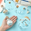 Ocean Beach Theme Glass & Shell Beads Wish Bottle DIY Making Kits DIY-FS0007-57-2