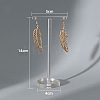 T Shaped Acrylic Earring Display Stand CON-PW0001-146B-01B-1