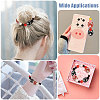 16Pcs 2 Colors Horse & Horseshoe Food Grade Eco-Friendly Silicone Focal Beads SIL-CA0002-92-6