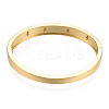 Cubic Zirconia Word Love Hinged Bangle BJEW-N014-021A-3