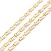 Brass Enamel Curb Chains CHC-C003-13G-02-1