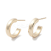 Half Ring Alloy Studs Earrings for Women EJEW-H309-04KCG-1