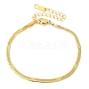 304 Stainless Steel Herringbone Chain Bracelets for Women LS-BJEW-U019-04G-06-4