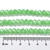 Baking Paint Imitation Jade Glass Bead Strands DGLA-A034-J6MM-A9-5