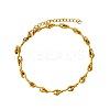 304 Stainless Steel 3 Shaped Link Chain Anklets FS-WG7E8C4-01-2