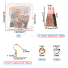 DIY Dangle Earring Making Kits DIY-OC0005-13-3