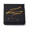 Hot Stamping Cardboard Jewelry Packaging Boxes CON-B007-01C-2