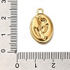Ion Plating(IP) 304 Stainless Steel Pendant Rhinestone Settings STAS-H225-04G-3
