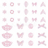 182Pcs 100G Transparent Acrylic Beads OACR-TA0003-66C-2