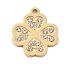 304 Stainless Steel Rhinstones Pendants LS-STAS-I327-16G-1