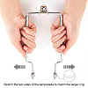 2 Sets 2 Style Iron Lamp Shade Harp Holder Bracket Accessories FIND-OC0002-26-3