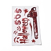 Halloween Theme PVC Static Stickers LS-DIY-F133-08-1
