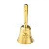 Brass Hand Bell AJEW-E052-01G-01-1