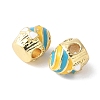 Cake Rack Plating Brass Enamel Beads KK-G512-02G-02-2