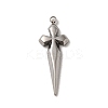 Non-Tarnish 304 Stainless Steel Pendants STAS-L022-321P-1