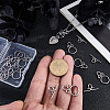 10Pcs 304 Stainless Steel Toggle Clasps STAS-BBC0008-32P-3