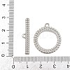 Brass Toggle Clasps KK-G548-30P-4