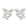 304 Stainless Steel Studs Earrings for Women LS-EJEW-K306-24P-4