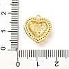 Brass Micro Pave Cubic Zirconia Pendants KK-U048-10G-3