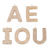 5Pcs 5 Styles Handmade Polymer Clay Rhinestone Big Pendants FIND-BT0001-39A-2