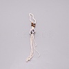 Irregular Gemstone Hanging Pendant Decoration HJEW-TAC0001-10C-1