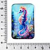 Glass Cabochons GGLA-T004-14I-2