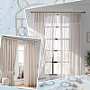 40Pcs Round Ring Iron Hook Hangers Curtain FIND-SP0003-46B-LG-4