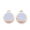 Alloy Enamel Pendants ENAM-Q002-01G-02-1